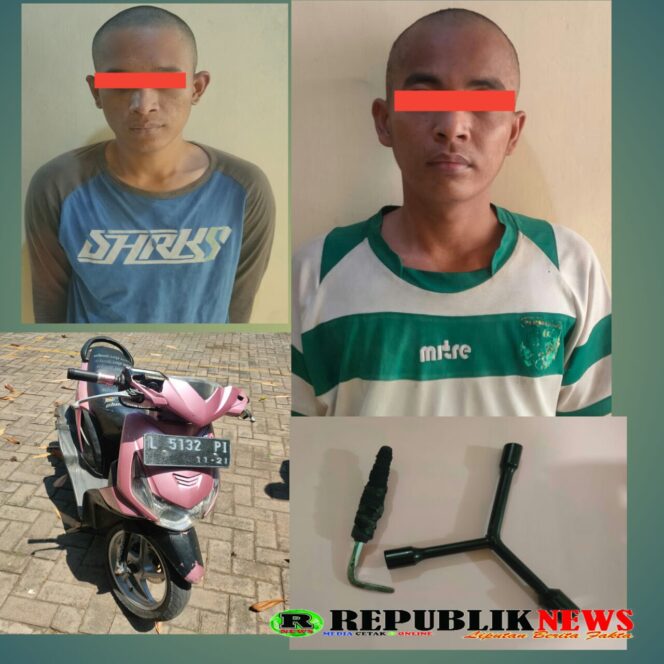 
					Dua Pelaku Curanmor di Jalan Panggung Surabaya Akhirnya Dibekuk Polisi