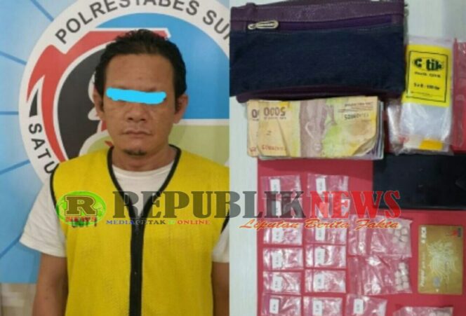 
					Edarkan Sabu Pria Asal Sidoarjo Di Gulung Polisi Di Sebuah Hotel Di Surabaya