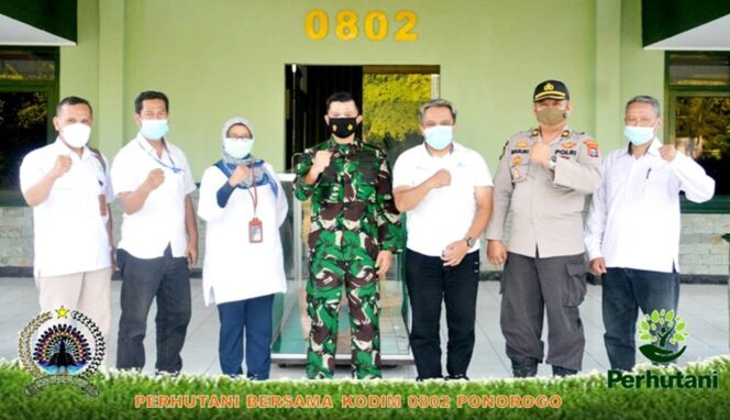 
					KPH Lawu Kunjungi Mapolres Ponorogo Dalam Rangka Kordinasi Pencegahan “GUKAMHUT”