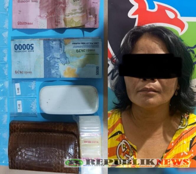 
					Seorang Ibu Rumah Tangga Asal Tambak Pring Surabaya Di Ringkus Polisi