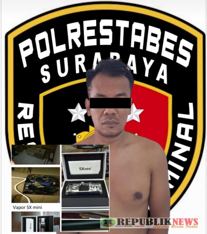 
					Berahir Sudah Petualang Sang Residivis Pembobol Toko Vapor Di Jalan HR.Muhammad Surabaya Yang Sempat Buron