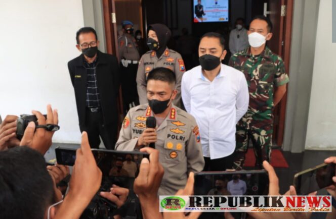 
					Bersama Forkopimda Polrestabes Surabaya Ciptakan Aman Surabaya Pada Perayaan Nataru