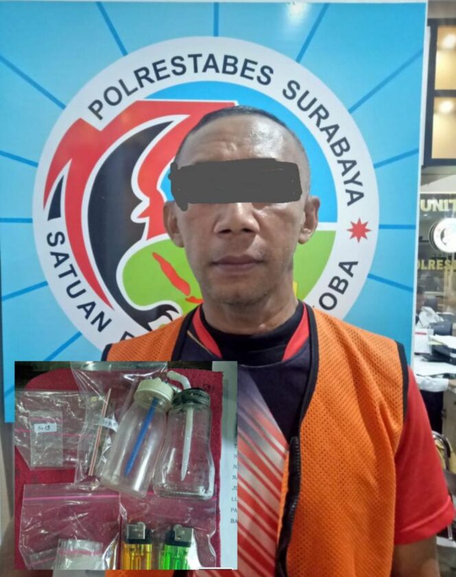 
					Perwira Satpol PP Kecamatan Wonokromo Diringkus Polisi Lantaran Sabu