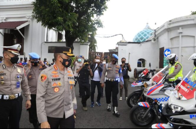 
					Guna  Pengamanan Nataru Polrestabes Surabaya Libatkan 3000 Lebih Personil Gabungan