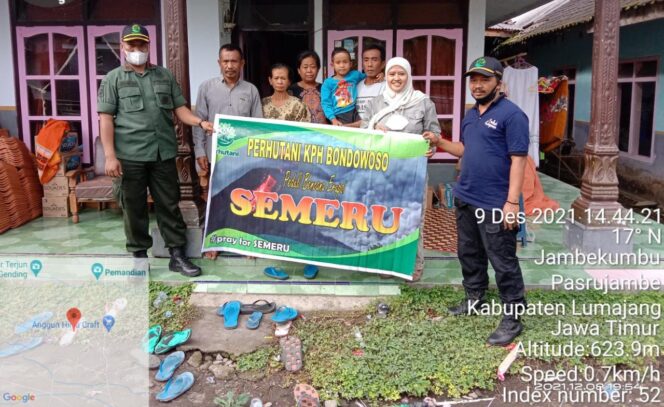 
					PEDULI KORBAN ERUPSI SEMERU, PERHUTANI BONDOWOSO KEMBALI SALURKAN BANTUAN