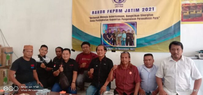 
					Jelang Akhir Tahun 2021 Forum Komunikasi Pemimpin Redaksi Media Jatim Gelar Rakor