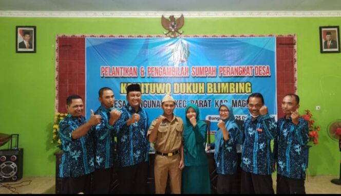 
					Untuk Kelengkapan Dalam Penataan, PemDes Bangunasri Lantik “Kamituwo Dukuh Blimbing”