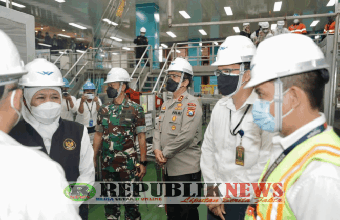 
					Forkopimda Jatim Patikan Pasokan Minyak Goreng ,Mengecek Produsen Minyak Goreng di Gresik