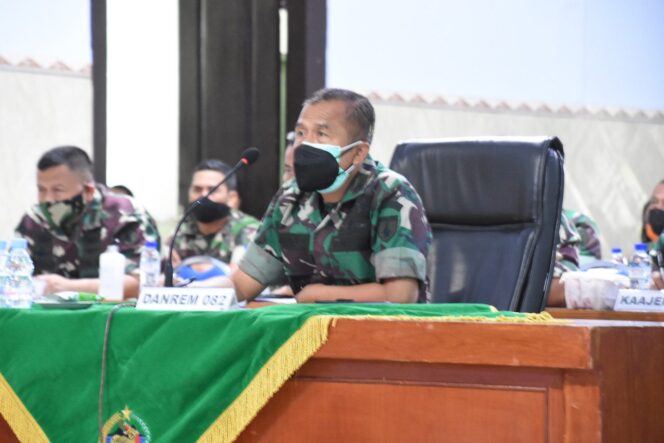 
					Danrem 082/CPYJ Pastikan Seleksi Administrasi Cata Berjalan Sesuai Protap