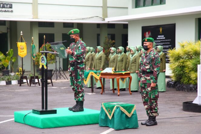 
					Empat  Satuan di Jajaran Korem 083/Baladhika Jaya Diduduki Pejabat Baru