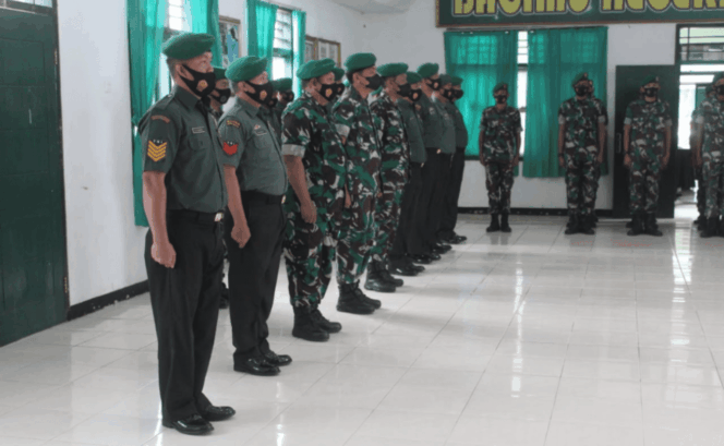 
					Komandan Kodim 0422/Lampung Barat Pimpin Korp Raport Kenaikan Pangkat