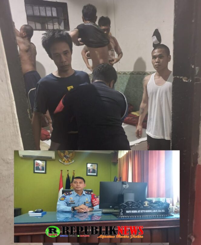 
					Dibulan Ramadhan Seluruh Kamar warga Binaan Rutan Kelas I Surabaya Di Razia Oleh Petugas