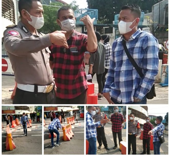
					Dinilai Mengganngu Jalan Separator Depan Pasar Atom Dibongkar
