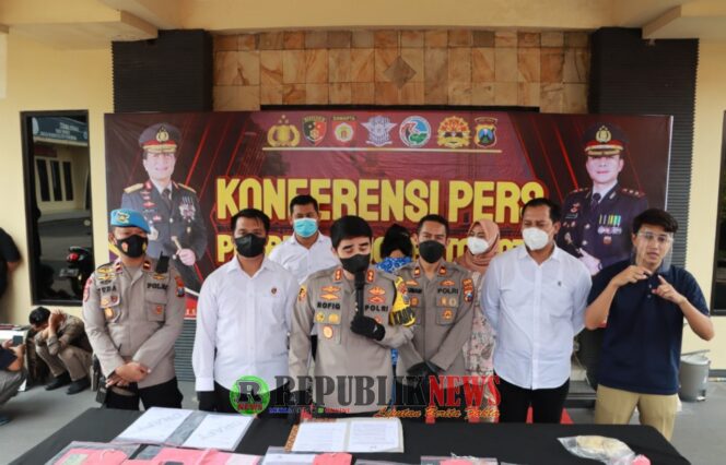 
					Peredaran 2,4 Ton Telur Busuk Digagalkan Polres Mojokerto Kota