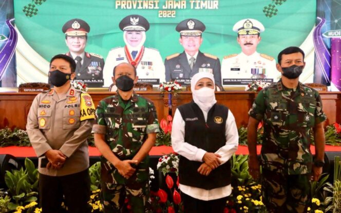 
					Gelar Rakor Angkutan Lebaran 2022, Forkopimda Masyarakat Jatim dapat Mudik Dengan Aman 