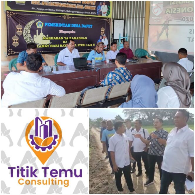 
					Bersama Titik Temu Consulting, Pemdes Dapet Gelar Visitasi Lapang Guna Penyusunan Fasibility Study Wisata Desa