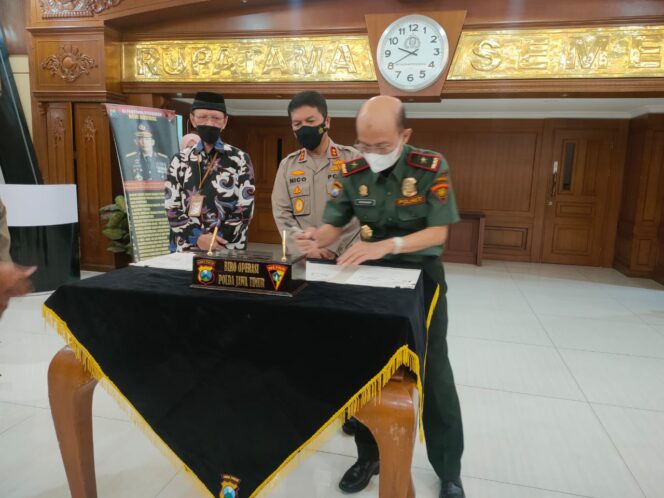 
					Perhutani Divre Jatim Tandatangan MoU Dengan Polda Jatim