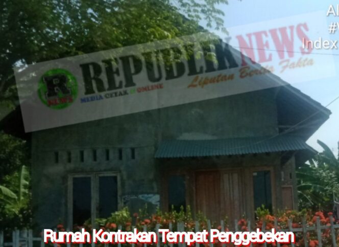 
					Di Rumah Kontrakan Inilah, Oknum Kyai Bersama Wanita Muda Dan Miras, Di Grebek Warga