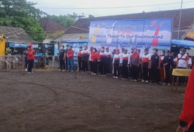 
					Bersama Dandim 1610, Bupati Klungkung Terapkan Pola Hidup Sehat Melalui Word No Tobacco Day