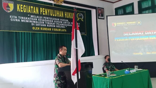 
					Penyuluhan Hukum, Tingkatkan Kesadaran Prajurit dan PNS Korem 083/Baladhika Jaya