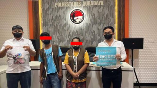 
					Pria Asal Jatisrono Surabaya Beserta Sepupunya Diringkus Polisi