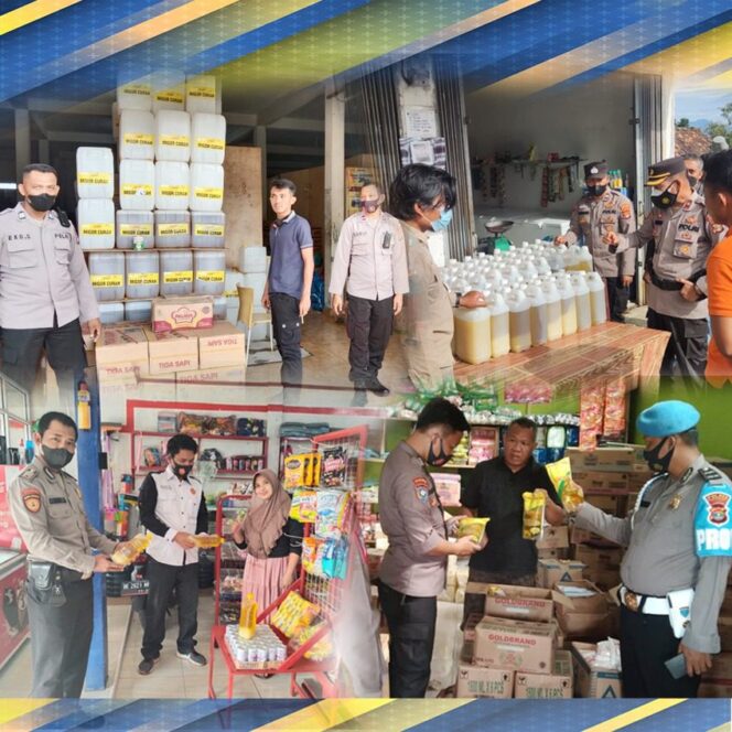 
					Polres Lampung Barat Monitoring Harga Minyak Goreng 