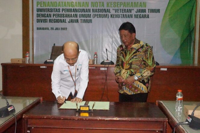 
					Perhutani Jatim MoU Dengan UPN Veteran Surabaya