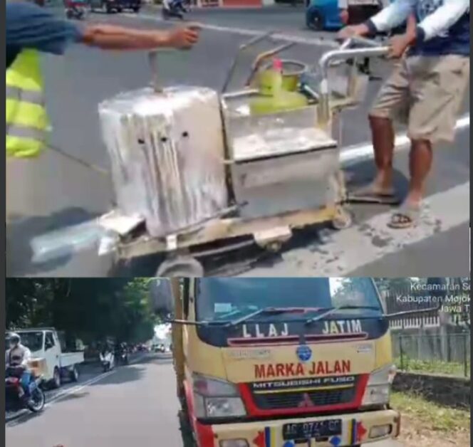 
					Proyek Pengecatan Marka Jalan RA. Basuni Mojokerto Gunakan LPG Subsidi