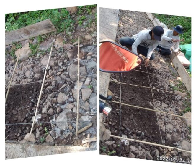 
					Tulangan Beton Memakai Bambu, Warga Kembangsari Situbondo Kecewa Berat