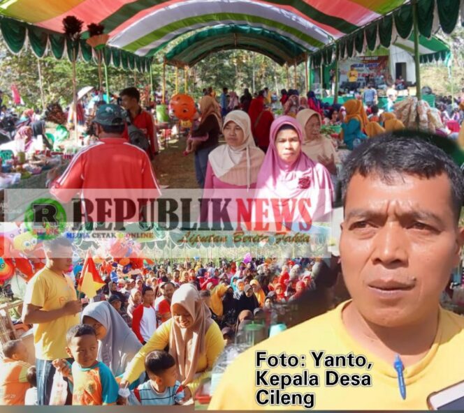 
					Sambut HUT RI Ke-77 Desa Cileng Gelar Jalan Santai