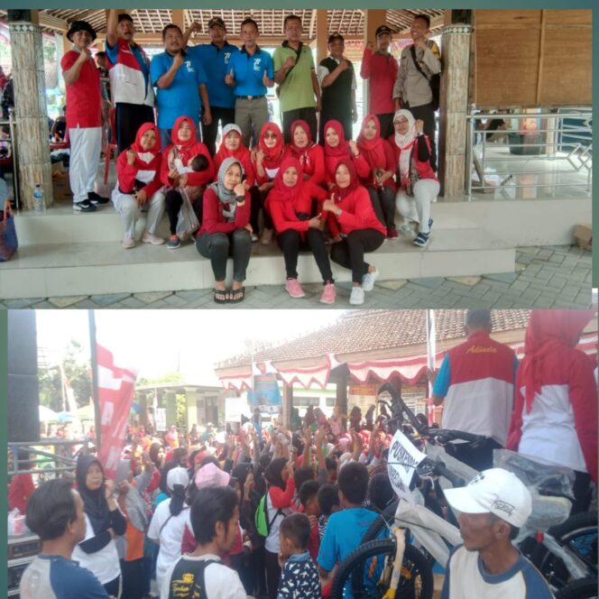 
					HUT RI Ke -77 Warga Desa Sumbersari Adakan Jalan Sehat