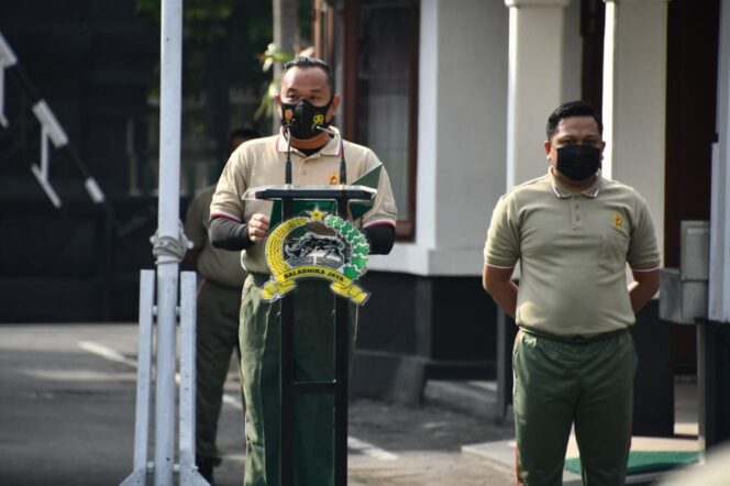 
					Kasi Intel Pimpin Upacara Peringatan Haornas Di Korem Baladhika Jaya