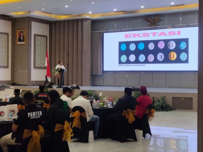 
					Gandeng Komponen Masyarakat Ditresnarkoba Polda Jatim Stop Peredaran Narkoba