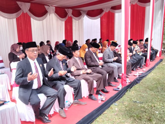 
					Pemkab Madiun Gelar Upacara Kesaktian Pancasila Di Monumen Kresek