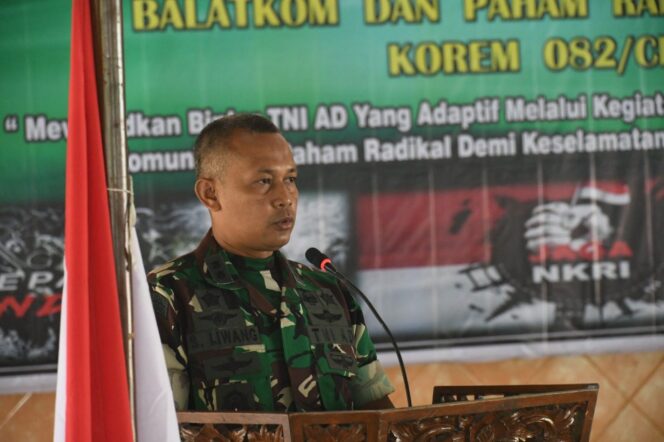 
					Korem 082/CPYJ Adakan Pembinaan Antisipasi Balatkom dan Paham Radikal