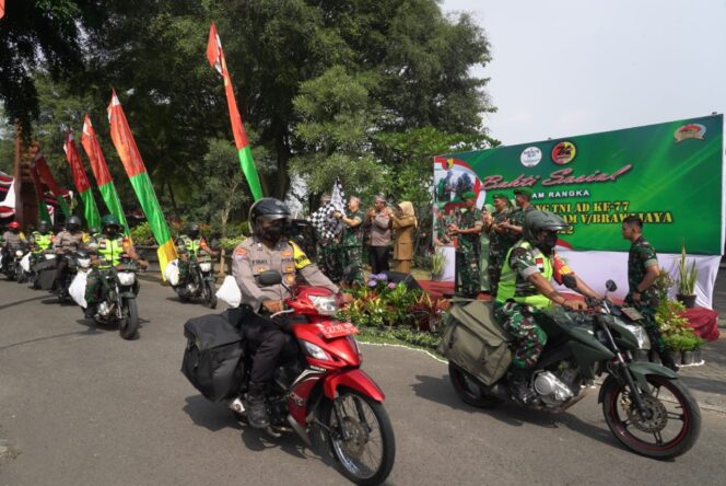 
					Hari Juang TNI AD ke-77 dan Hari Infanteri ke-74 di Pendopo Trowulan