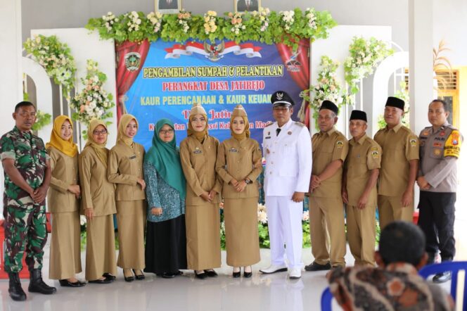 
					PEMDES JATIREJO SUKSES LANTIK 2 PERANGAKT DESA