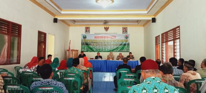 
					Mengacu Peraturan Desa, Pemdes Duwet Bendo Laksanakan Penetapan APBDes Tahun 2023