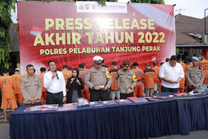 
					Peredaran Sabu 40 Kg Digagalkan Polres Pelabuhan Tanjung Perak