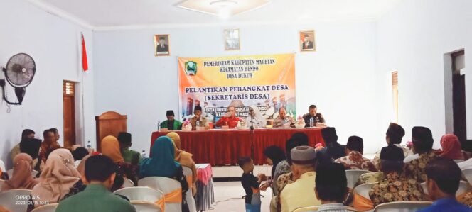 
					Dari Hasil Penjaringan, PemDes Dukuh Bendo Lantik Sekretaris Desa 