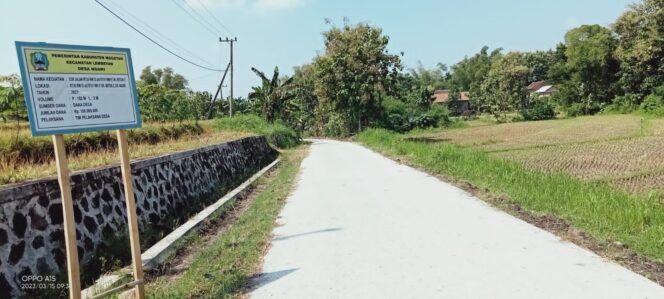 
					Perlancar Mobilitas Antar Dusun Dan Akses Pertanian, Desa Nguri Beri Manfaat Rabat Jalan