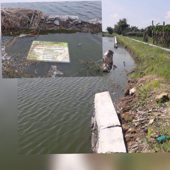 
					Proyek TPT Anggaran BK Th.2022 Ambrol, Kades Pranti Di Klarifikasi Marah – Marah