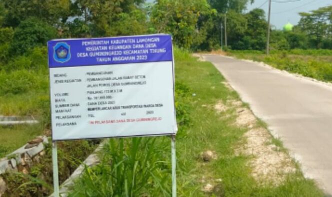 
					Kualitas Proyek Dipertanyakan, Rabat Beton Desa GuminingRejo Retak Terputus