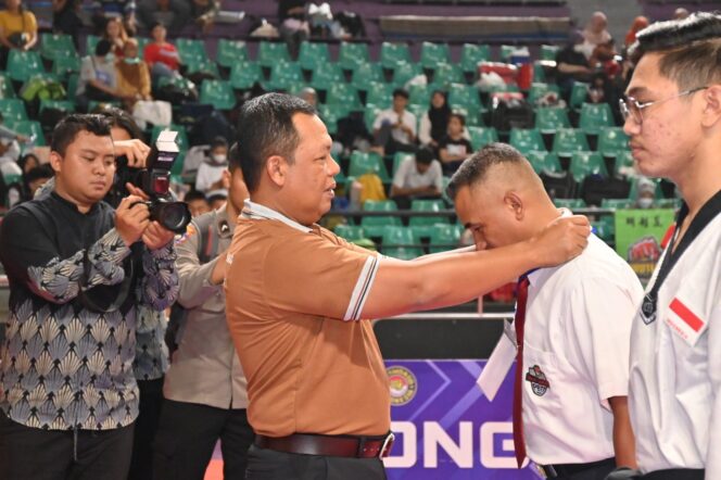 
					Taekwondo Keluarga Besar Putra-Putri Polri Resmi Dibuka Pangdam V/Brawijaya