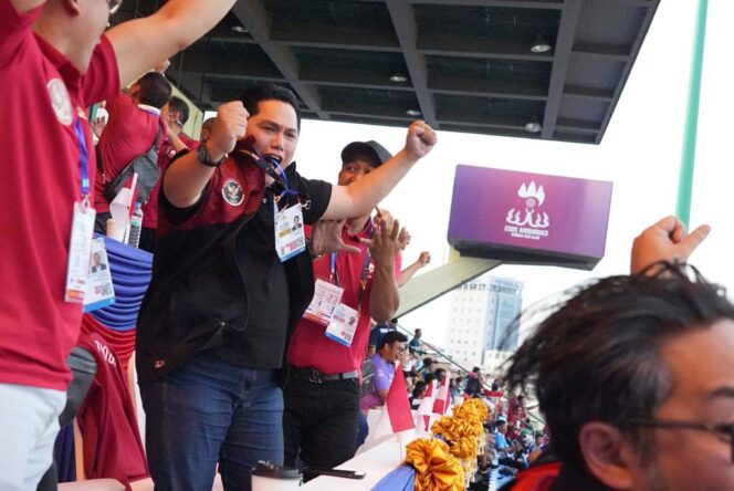 
					Ketum PSSI Erick Thohir: Terimakasih Garuda Muda, Pejuang Bernyali Juara