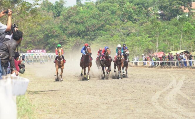 
					Di Pasuruan, Pangdam V Dampingi Panglima TNI Resmikan Kejuaraan Pacu Kuda