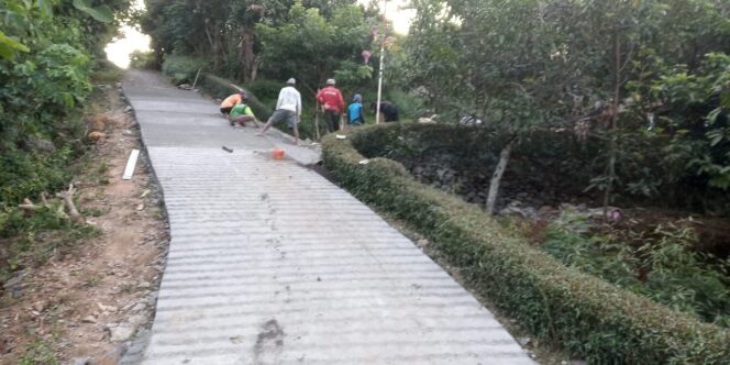 
					Pembangunan Infrastruktur Rabat Jalan Permukiman Desa Batok