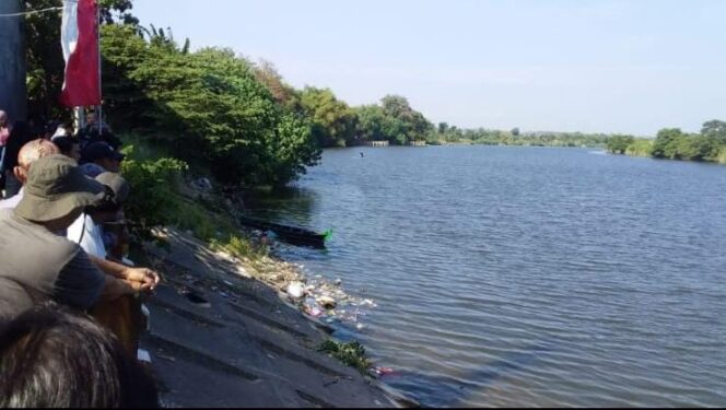 
					Babat Lamongan Tiga Remaja Tenggelam di Aliran Sungai Bengawan Solo