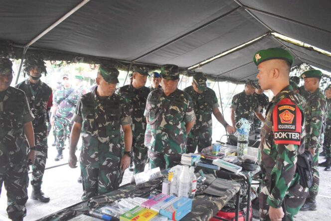 
					Asisten Latihan KASAD Tinjau Kesiapan Latgab 2023