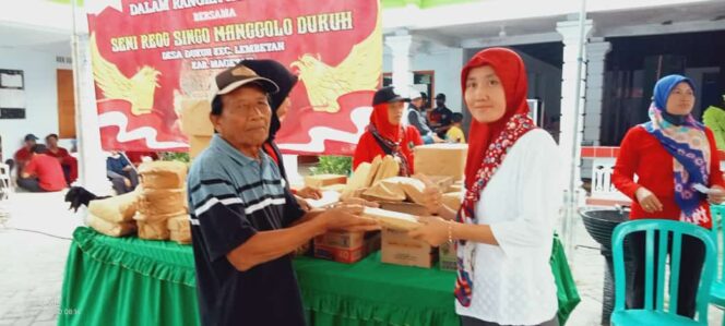 
					Pemdes Dukuh Lembeyan Gelar Jalan Santai Dan Seni Reog Di HKRI